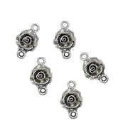 50pcs/Pkg Flower Charms for jewelry making in size approximately 13x21 MM