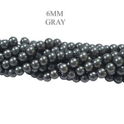10 Strands/Lines Glass Pearl Round Bead Strands High quality triple quoted , approx 143 Pcs, Strands line approx 32 Inches