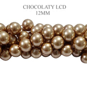 10 Strands/Lines Glass Pearl Round Bead Strands High quality triple quoted , approx 72 Pcs, Strands line approx 32 Inches