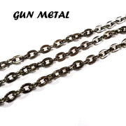 5x3mm-gun-metal-metal-plated-chains-sold-by-1 kg Pack