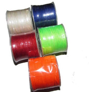 Mix Color 2 mm Nylon Knot Cord Macrame Beading Braided Thread Cord Rope- Sold Per 10 Spool  hank (approx 50 Meters in one spool) Random color mix