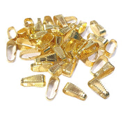 500/Pcs Pkg. Light weight Gold Pendants Bail Jewelry making Findings