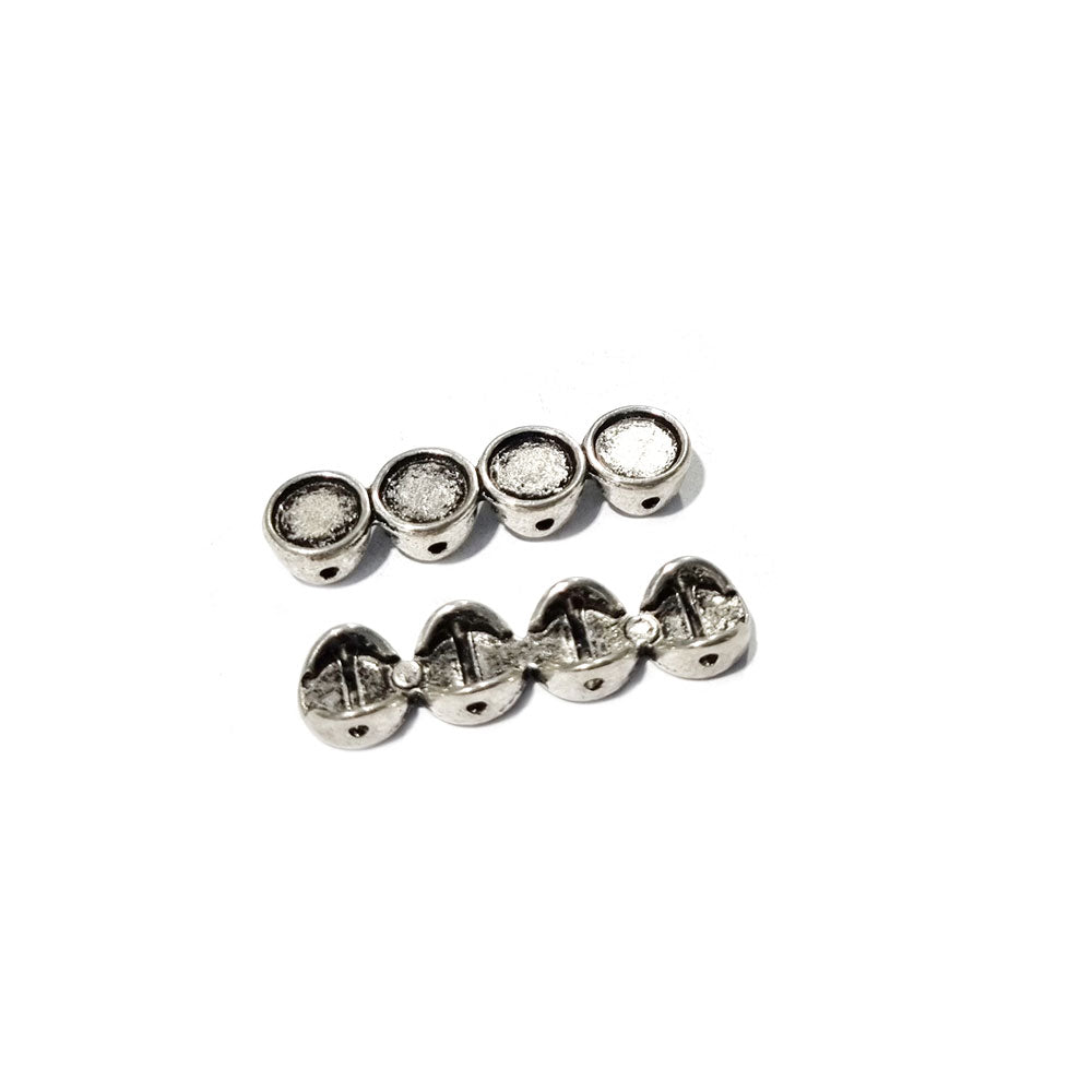 100/Pcs Pkg. Spacer Bar Multi Hole jewelry making, best quality of