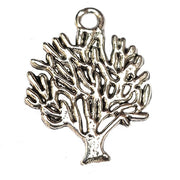 100/Pcs Pkg. Tree of Life Charms for Jewelry Making Size About 15x20mm