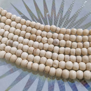 200 pieces pack, Bone Beads Basic Plain, Bone