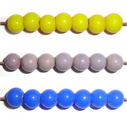 10mm Handmade round shape Solid Opaque glass beads Sold by Kilo loose jewelry making indian beads