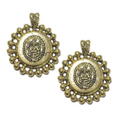 20/Pcs Pkg. Gold Silver Copper Color Large Size pendants