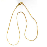 25 Pcs choker-chain-gold-plated-17-inches-long