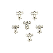 200 Pcs/Pack Jewellery Making Charms Bow Size Approximately 13x16 millimetres