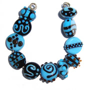 5 Set Wholesale, Lampwork Bead Set Lampwork Glass Beads Artisan bead set for earring and bracelets