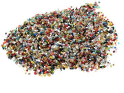 1 Kilo cheap Economy Glass Seed Seed Beads bulk Assorted Mix Beads