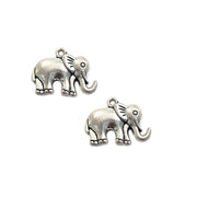 100/Pcs BULK Pack antique Elephant Charms, Tibetan Elephant pendants in size about 22x28 MM