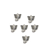 500/Pcs BULK Pack antique Elephant Charms, Tibetan Elephant pendants in size about 15x15 MM