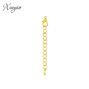 100/Pcs Pack, Extender chain with Lobster claps 2 inches Long  Gold Color
