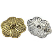 20pcs/Pkg Flower Charms for jewelry making in size approximately 35x35 MM