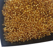 Original Pack 500 Gram, Golden Color Preciosa Czech Glass Seed Beads 50 Grams Pack 8/0 Size about 3mm seed beads for jewellery making, glass seed beads for jewellery making