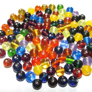 8mm Mix Color Plain glass beads for jewelry making Approx 800~851 Pcs in a kilogram Round Shape