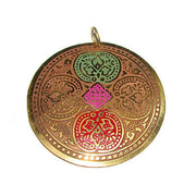 Wholesale made to order 25 Pcs Handmade Brass Patina Jewelry Making Pendants