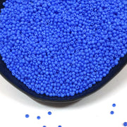 Preciousa Brand High quality Matt Blue Opaque 1Kilogram 11/0 Size about 2mm Glass Seed Beads for embroidery, Crafts and jewelry making