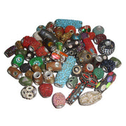 100 Pcs Pack, Various style handmade Kashmiri Beads Mix assortments