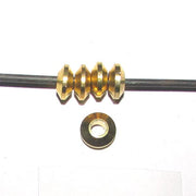 1 Kilogram 4x8mm, Saucer Shape Solid Brass Metal Beads Sold Per Kilogram Pack 1050 Pcs in a Kilogram