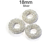 50/Pcs Pkg. Wire Mess Beads for Jewelry making
