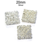 50/Pcs Pkg. Wire Mess Beads for Jewelry making