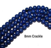 500 Pieces 8mm Handmade Resin Beads